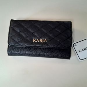 Cellphone wallet women's black